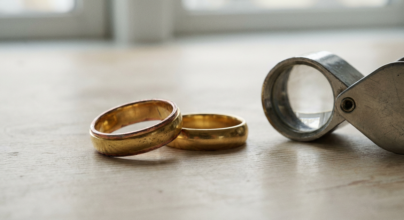 Forgyldt eller ægte guld? Sådan afgør du det