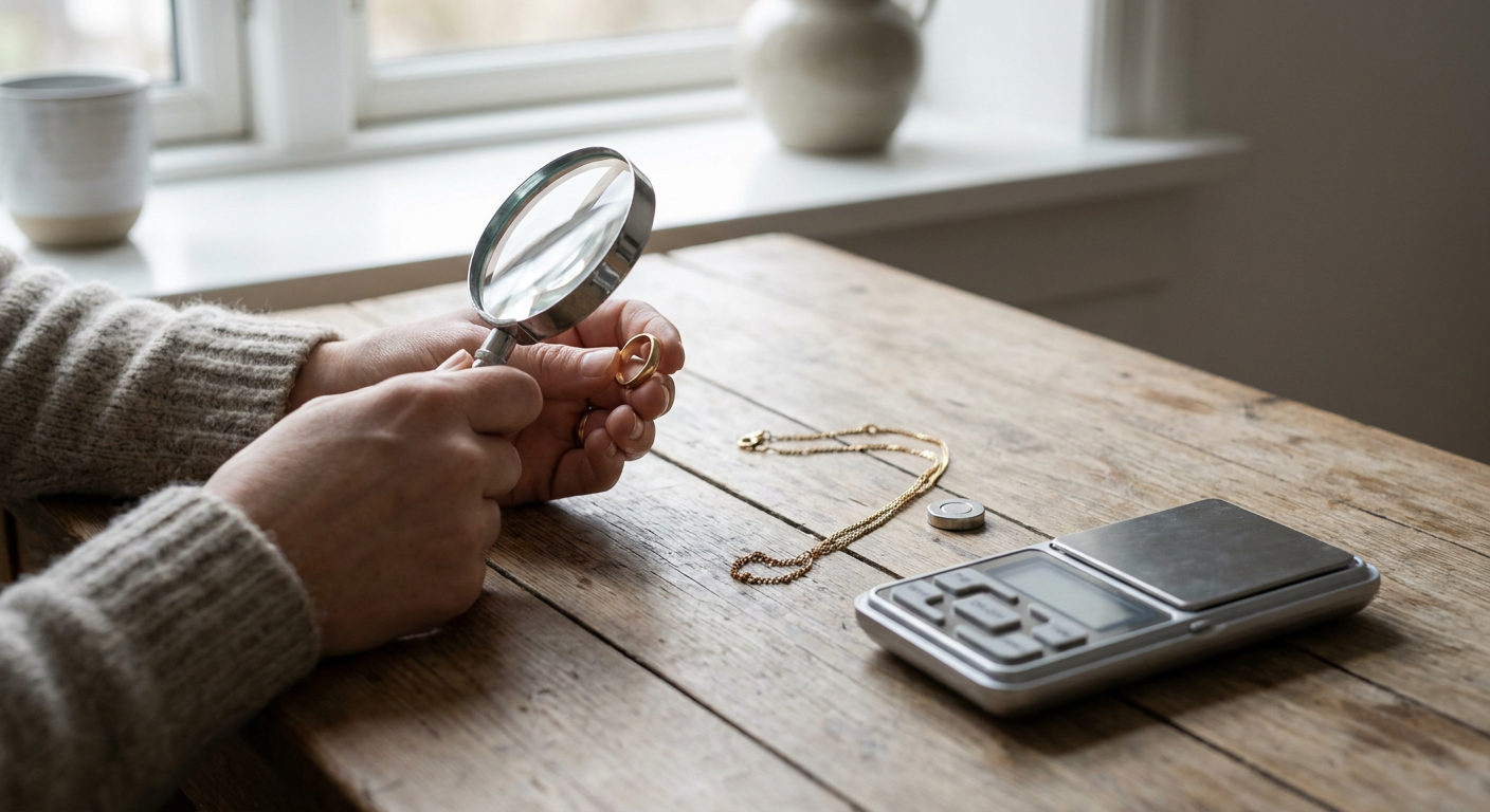 Sådan tester du guld derhjemme – og hvad testene ikke kan